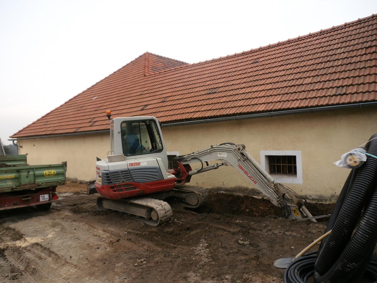20140315 Bau des FF Hauses 1