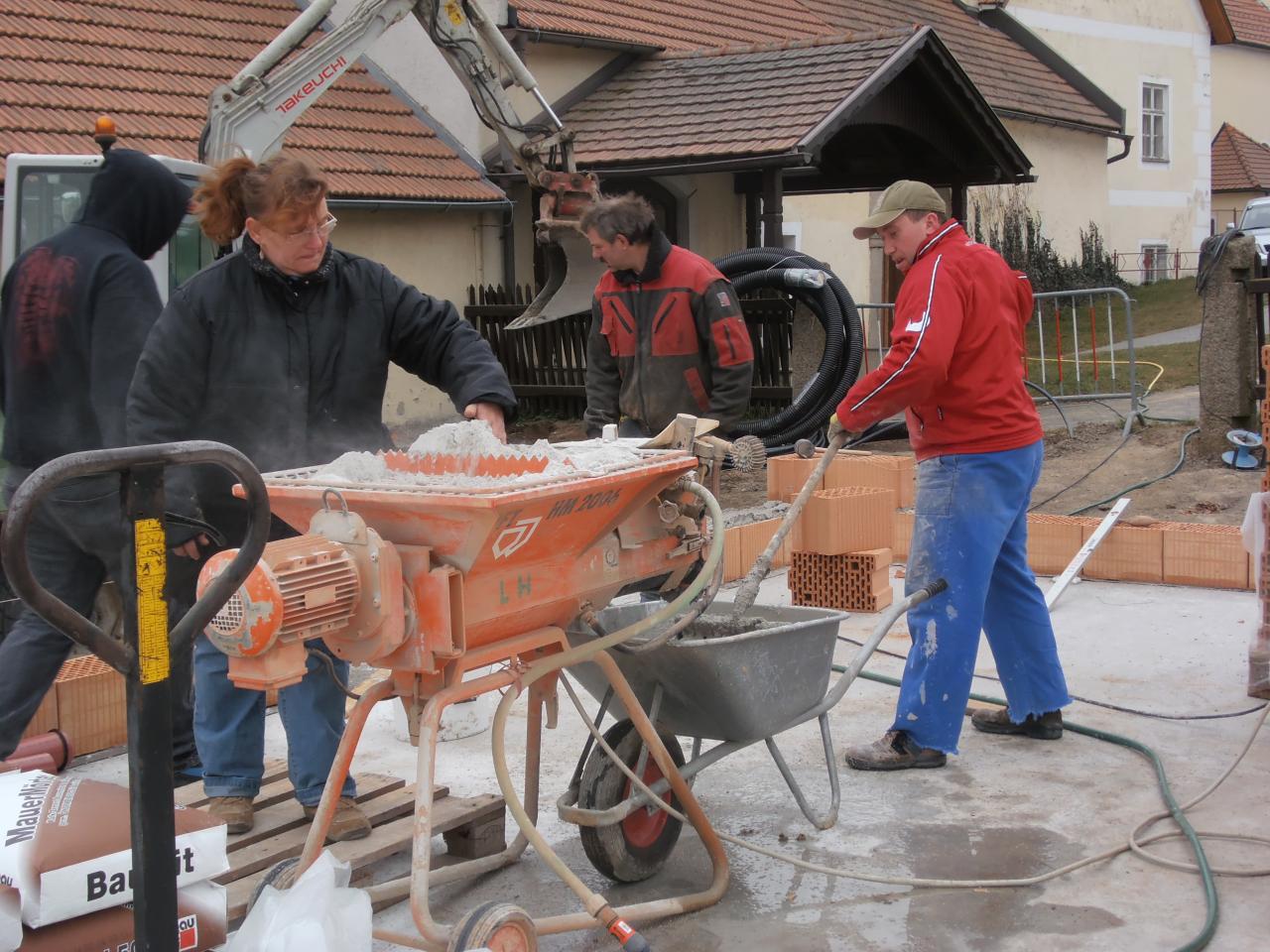 20140315 Bau des FF Hauses 7